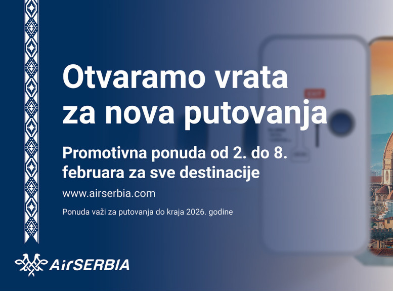 Er Srbija organizuje promotivnu akciju 2. do 8. februara