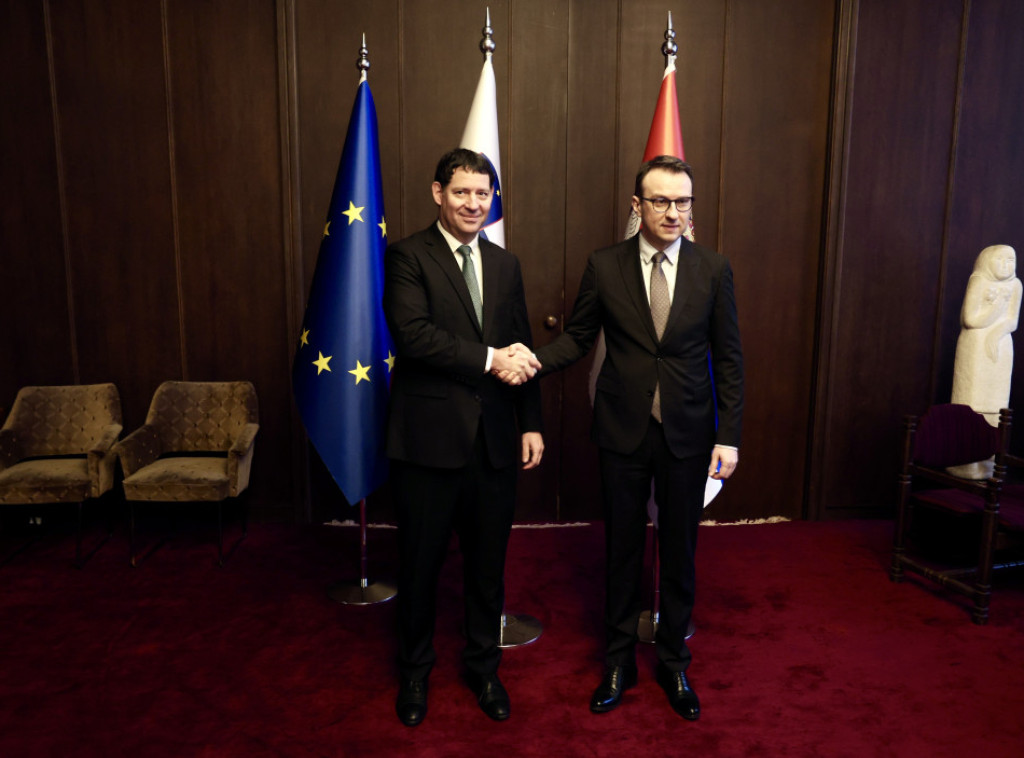 Petkovic meets with Slovenia's Western Balkans envoy