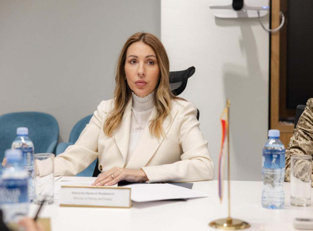 Dubravka Đedović Handanović sa zamenicom direktora Francuske agencije za razvoj o saradnji u energetici