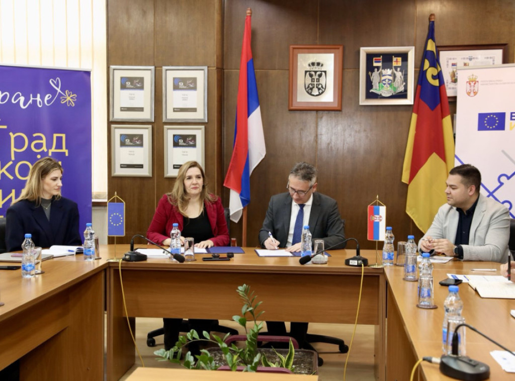 Vranje uz podršku EU počinje izradu teritorijalne strategije urbanog područja