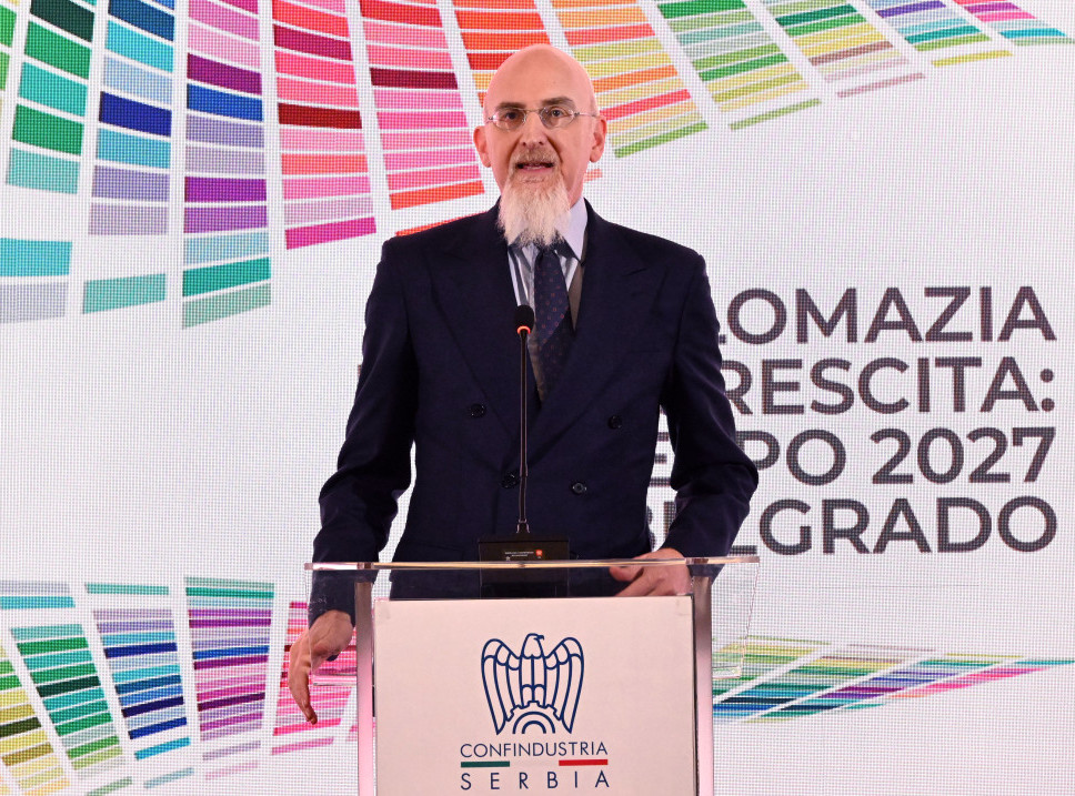 Luka Gori na Skupštini Konfindustrije: Beograd će biti prestonica italijanske kreativnosti