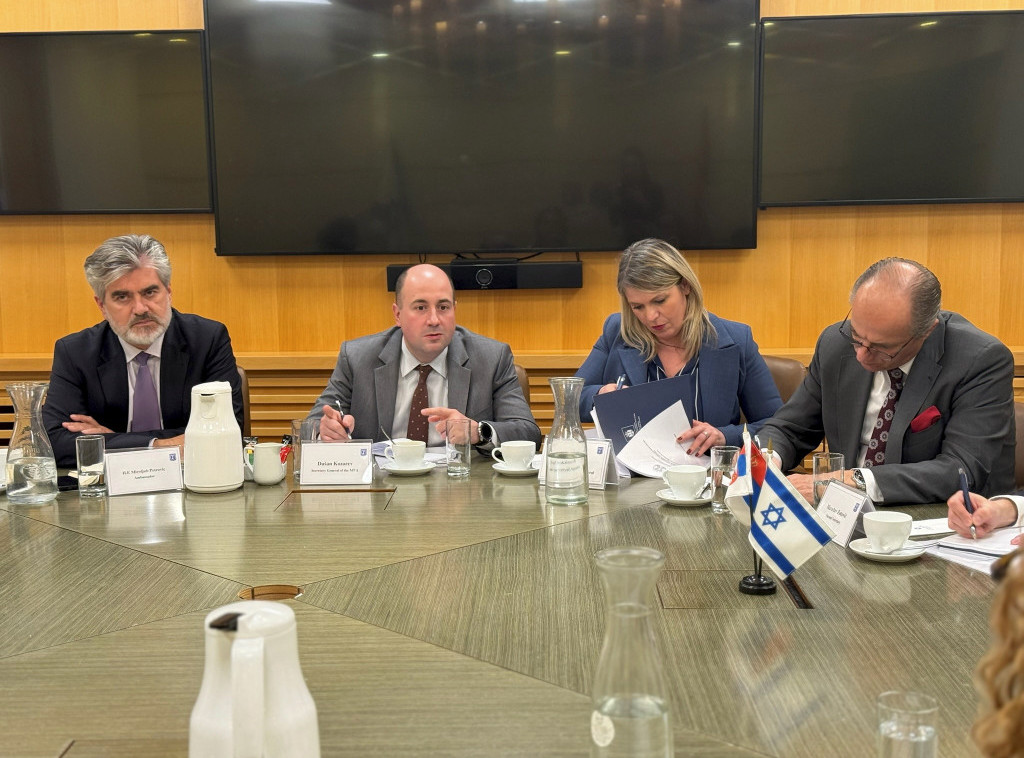 Kozarev u Jerusalimu razgovarao sa Amranijem i Rogel o bilateralnim odnosima