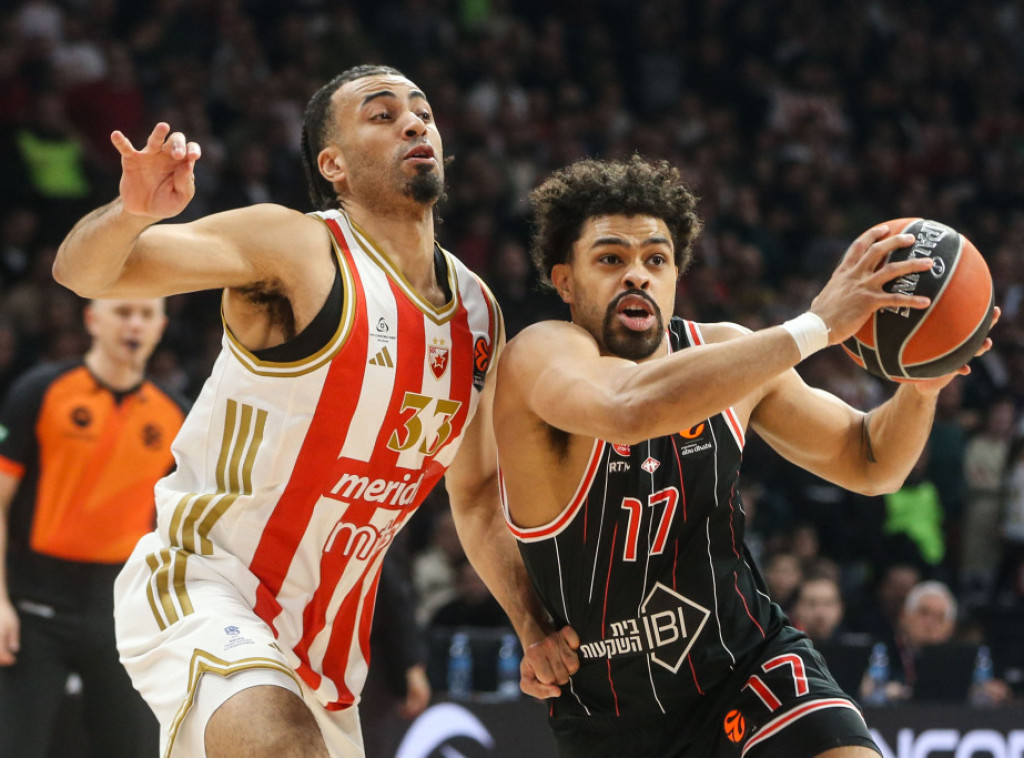 Košarkaši Crvene zvezde velikim preokretom savladali Hapoel