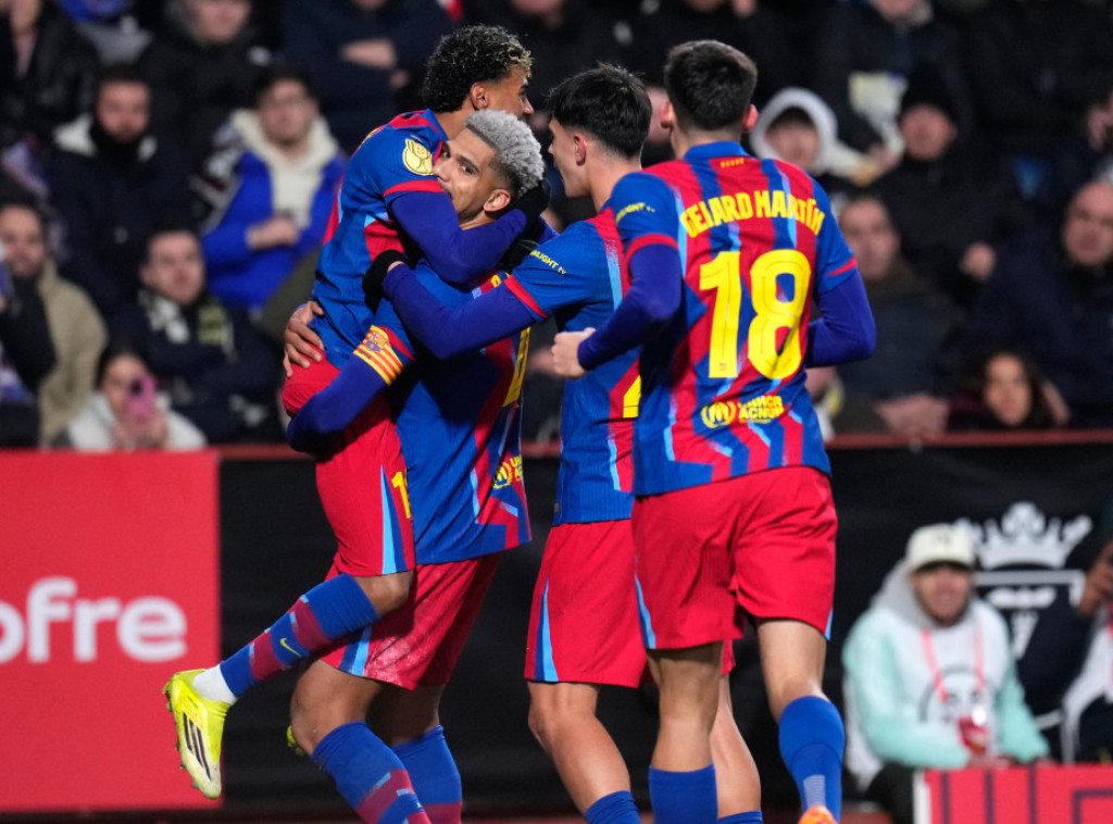 Fudbaleri Barselone prvi polufinalisti španskog Kupa kralja