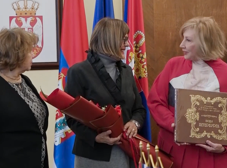 Maja Gojković se sastala sa direktorkom Boljšoj dramskog teatra iz Sankt Petersburga