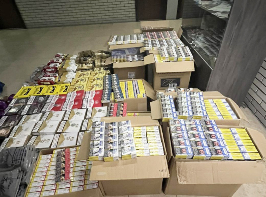 Policija u Vranju zaplenila veću količinu cigareta i rezanog duvana