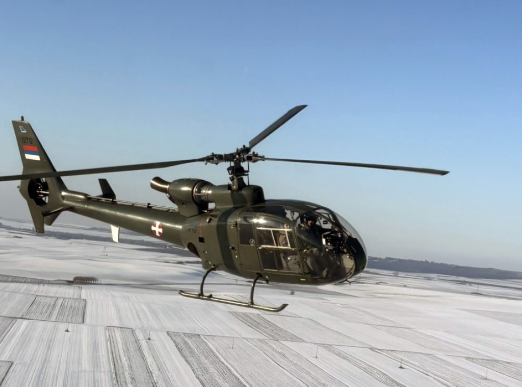 U toku zimski ciklus letačke obuke na višenamenskim helikopterima