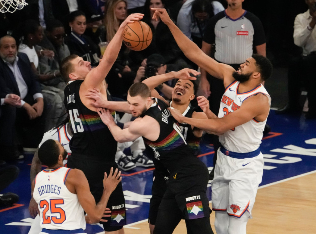 Košarkaši Denvera posle dva produžetka poraženi od Njujorka, tripl-dabl Jokića