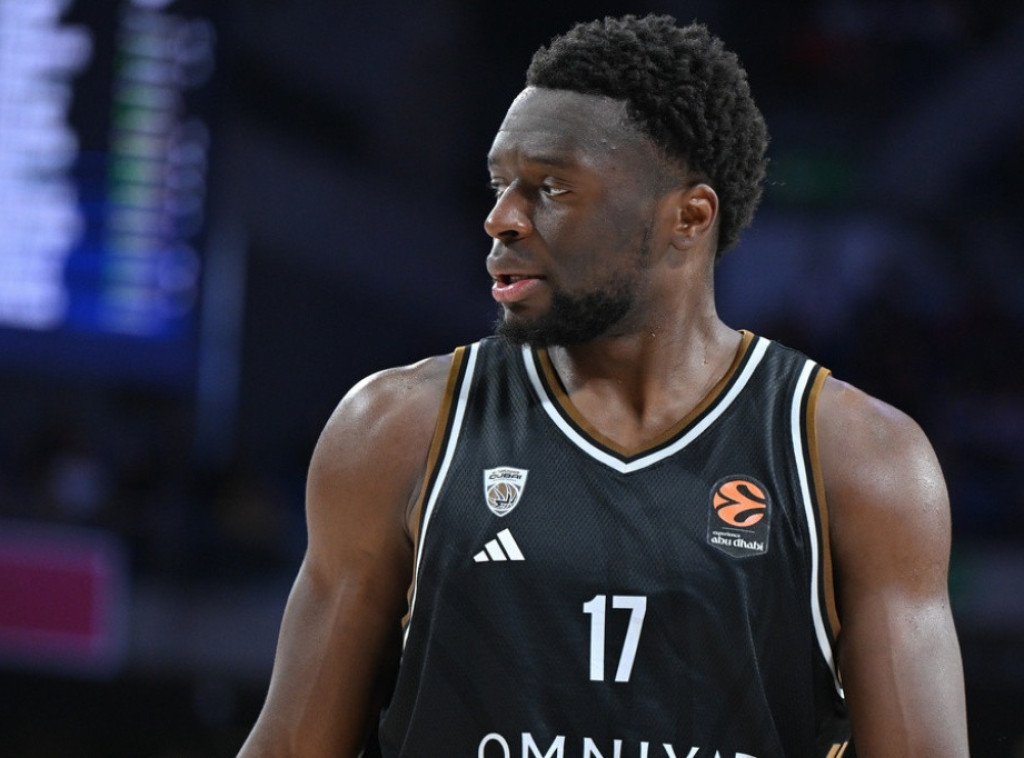 Košarkaš Dubaija Mfiondu Kabengele MVP 26. kola Evrolige