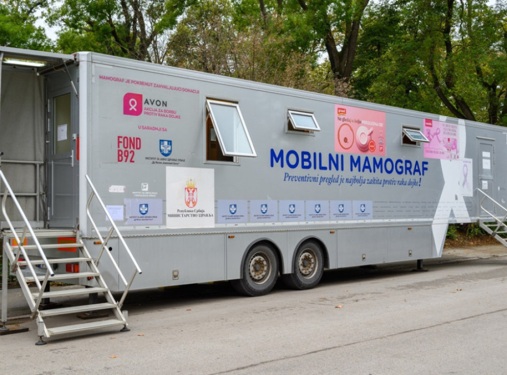 Mobilni mamografi od danas u Aranđelovcu i Smederevskoj Palanci
