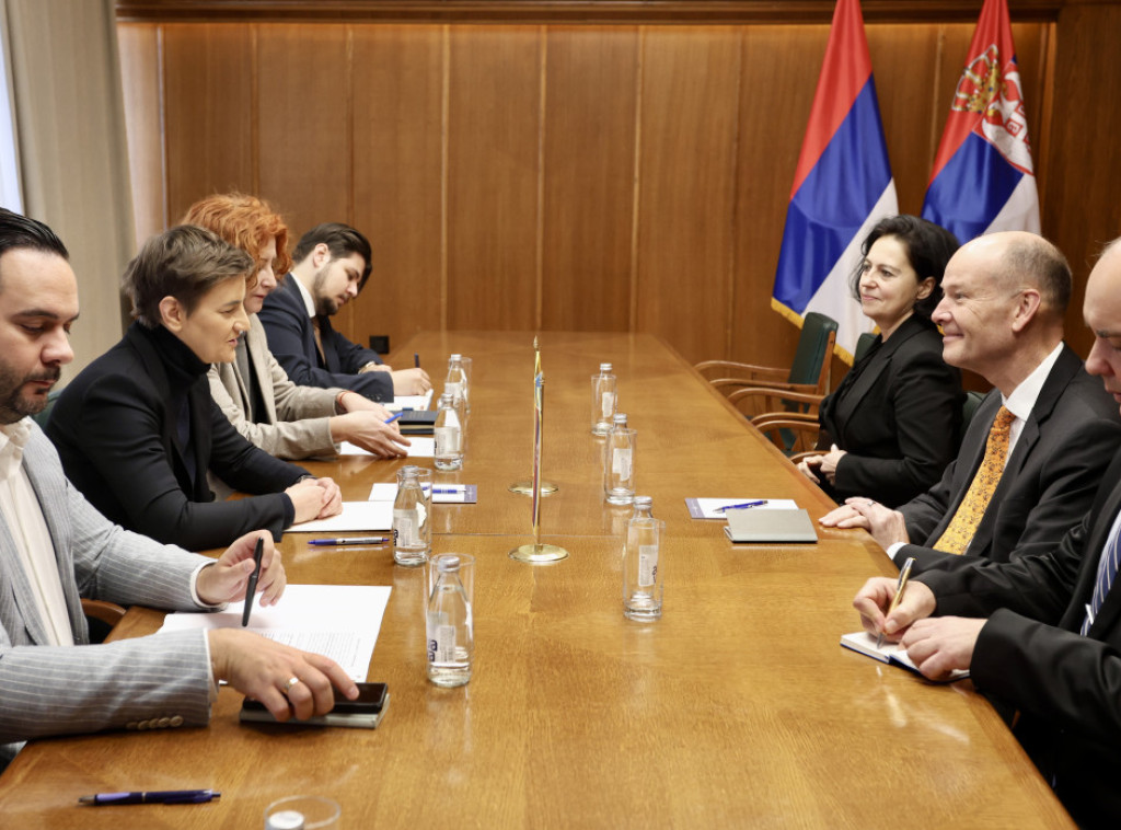 Brnabić sa novim šefom UNMIK-a razgovarala o situaciji na KiM i poštovanju Rezolucije 1244 SB UN
