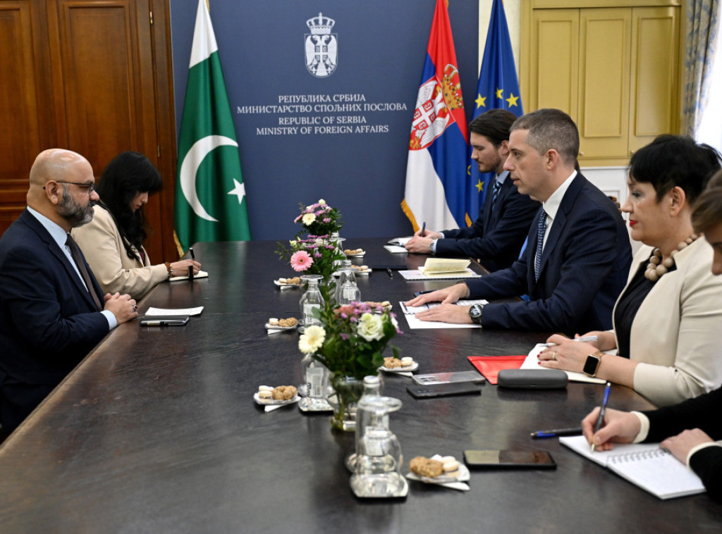 Marko Đurić sa Zaidijem o unapređenju bilateralnih i ekonomskih odnosa sa Pakistanom