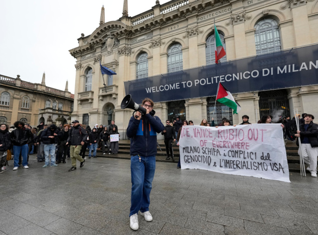 Milano: Protesti uoči otvaranja Zimskih olimpijskih igara protiv prisustva američke službe ICE