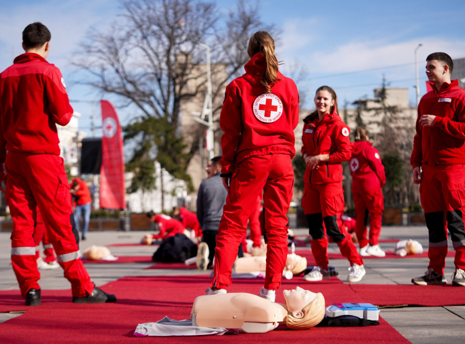Crveni krst Srbije javnim časom prve pomoći počeo obeležavanje 150 godina postojanja