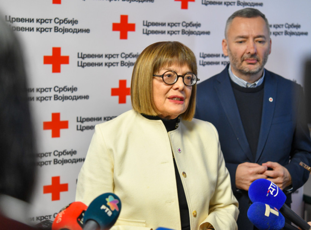 Maja Gojković: Crveni krst Vojvodine je simbol humanosti i solidarnosti