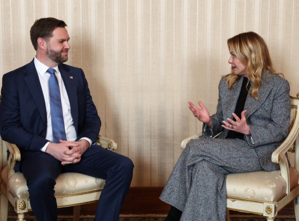 Razgovori Melonijeve i Vensa potvrdili strateško partnerstvo Italije i SAD