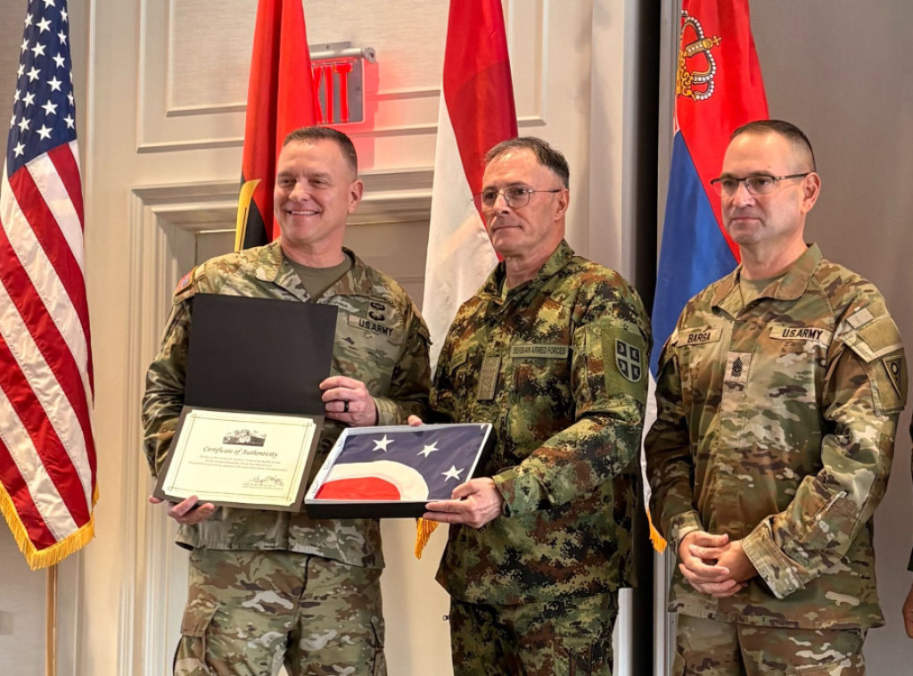 Milan Mojsilović u višednevnoj poseti SAD na poziv komandanta Nacionalne garde Ohaja