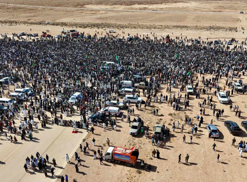 Libija: Više od 50.000 ljudi prisustvovalo sahrani Gadafijevog sina