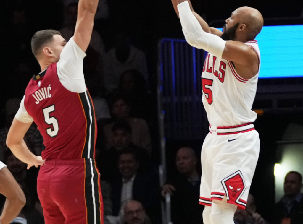 Srpski košarkaš Nikola Jović bez poena u porazu Majamija u Bostonu