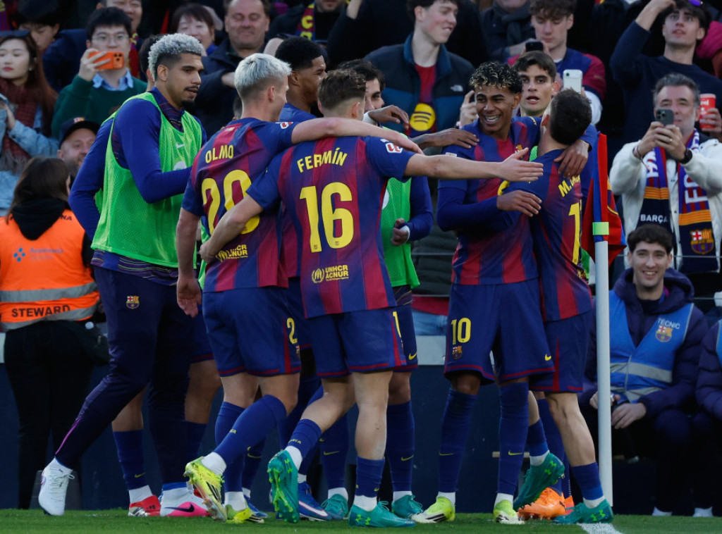 Fudbaleri Barselone savladali Majorku u 23. kolu španskog prvenstva