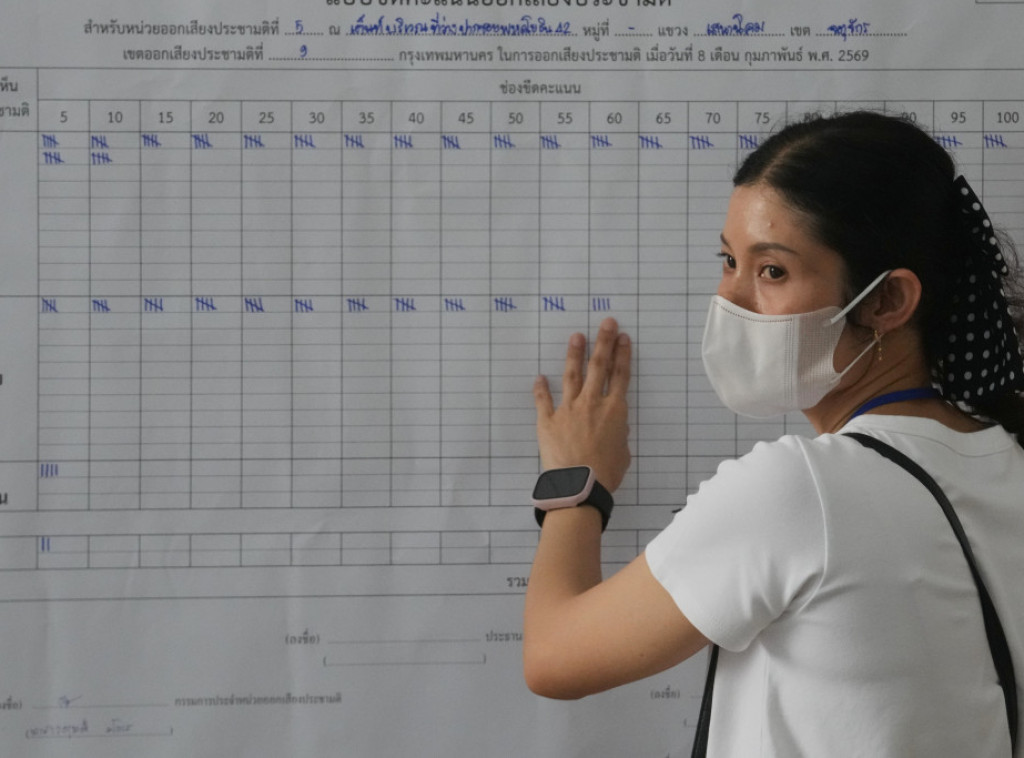 Na Tajlandu u toku brojanje glasova nakon završetka vanrednih parlamentarnih izbora