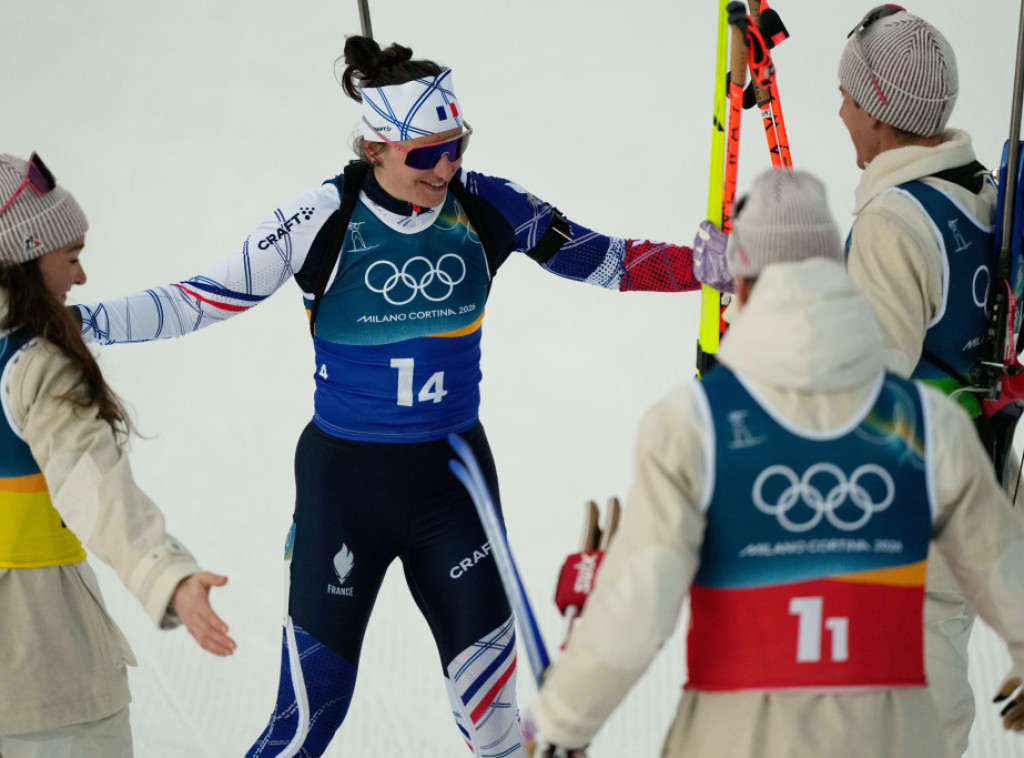 Biatlon: Francuzima zlato u mešovitoj štafeti na Zimskim olimpijskim igrama