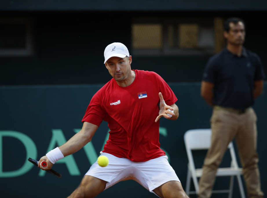 Serbia loses to Chile in Davis Cup
