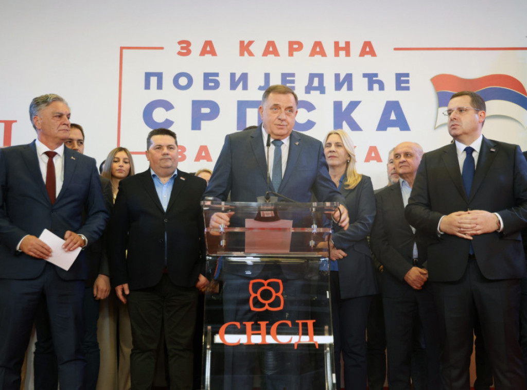 Dodik: Karan je pobednik, povećali smo rezultat u odnosu na novembar prošle godine