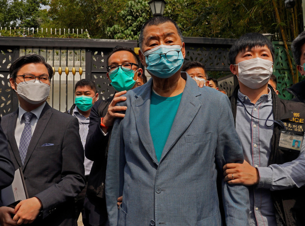 Hongkong: Medijski tajkun Džimi Laj osuđen na 20 godina zatvora