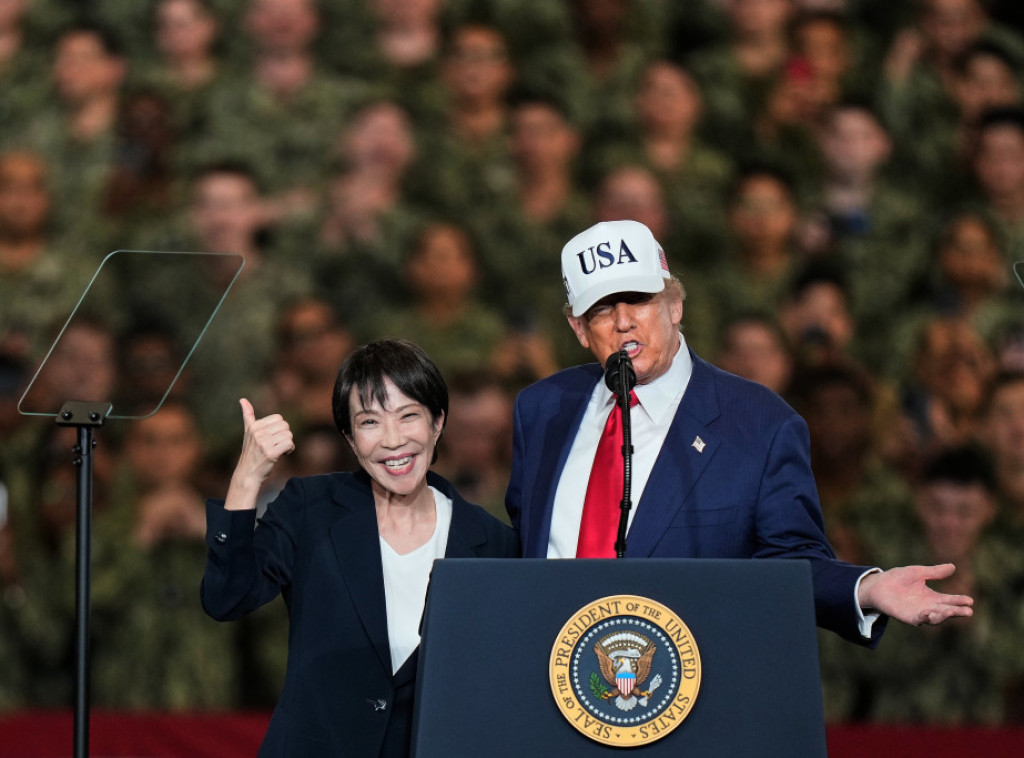 Tramp čestitao Takaiči pobedu njene stranke na parlamentarnim izborima