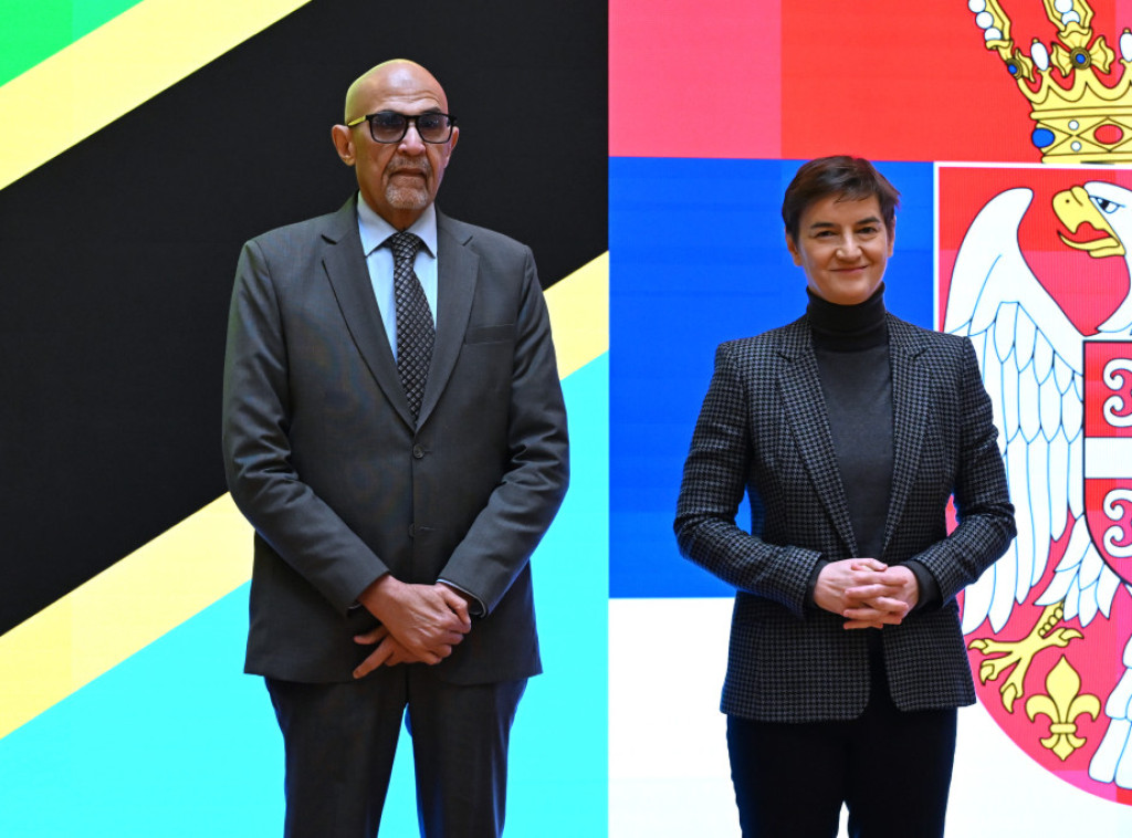Ana Brnabić se sastala sa predsednikom Narodne skupštine Tanzanije