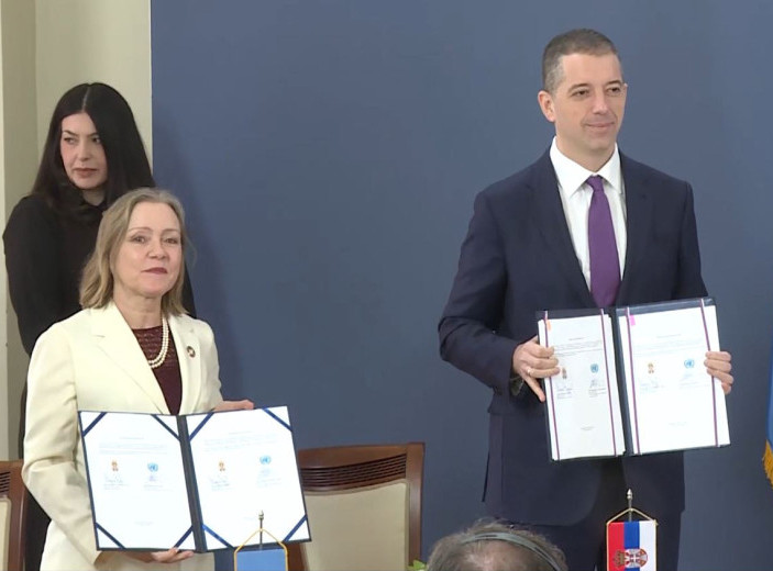 Marko Đurić i Mort potpisali novi Okvir razvojnog partnerstva između Vlade Srbije i Ujedinjenih nacija