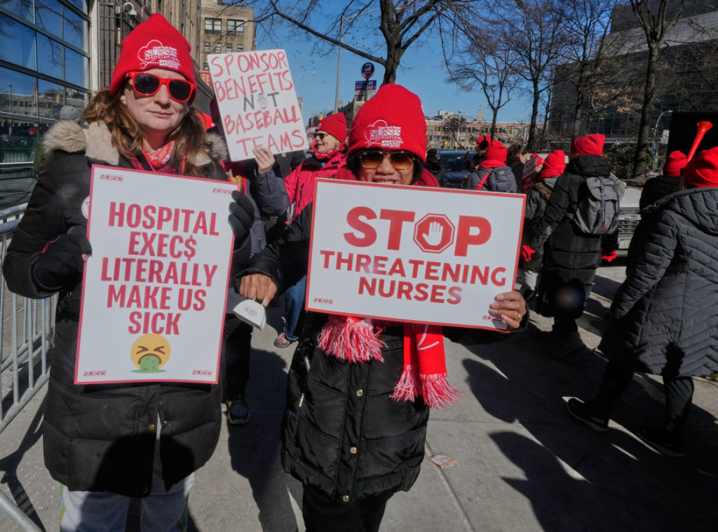 Medicinske sestre u Njujorku postigle su preliminarne sporazume o prekidu štrajka
