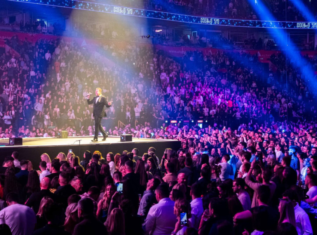Pop pevač Vlado Georgiev 14. februara i 7. marta ponovo u Areni Beograd