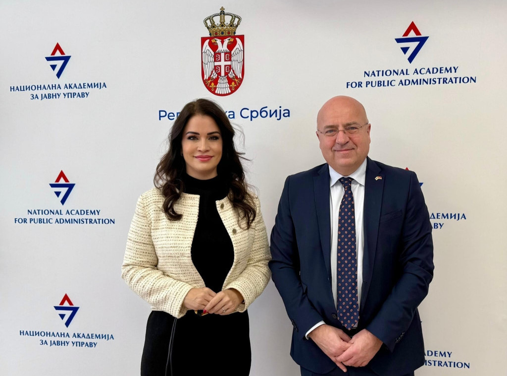 Marina Dražić sa Marselom Peškom: Saradnja sa OEBS-om značajna za razvoj zaposlenih u javnoj upravi