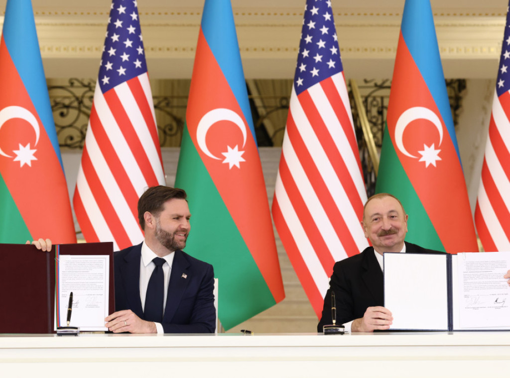 SAD i Azerbejdžan potpisali sporazum o strateškom partnerstvu