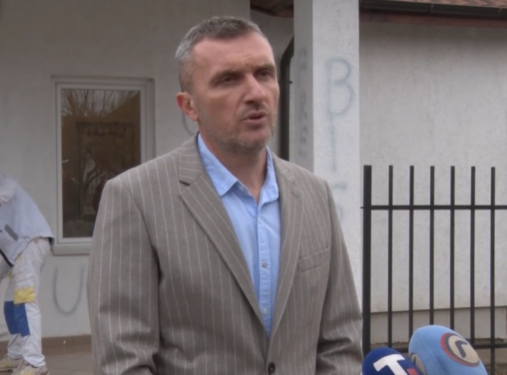 Saša Mladenović: Ispisivanje grafita UČK na ambulanti u Dobrotinu zastrašivanje svih Srba