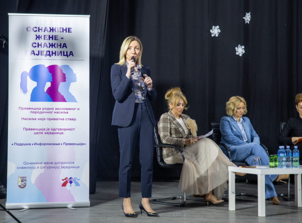 Tatjana Macura u Babušnici: Borba protiv nasilja nad ženama zahteva delovanje čitavog društva