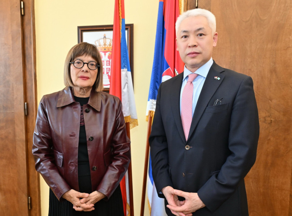 Maja Gojković i ambasador Kazahstana: Povezivanjem ojačati saradnju dve zemlje