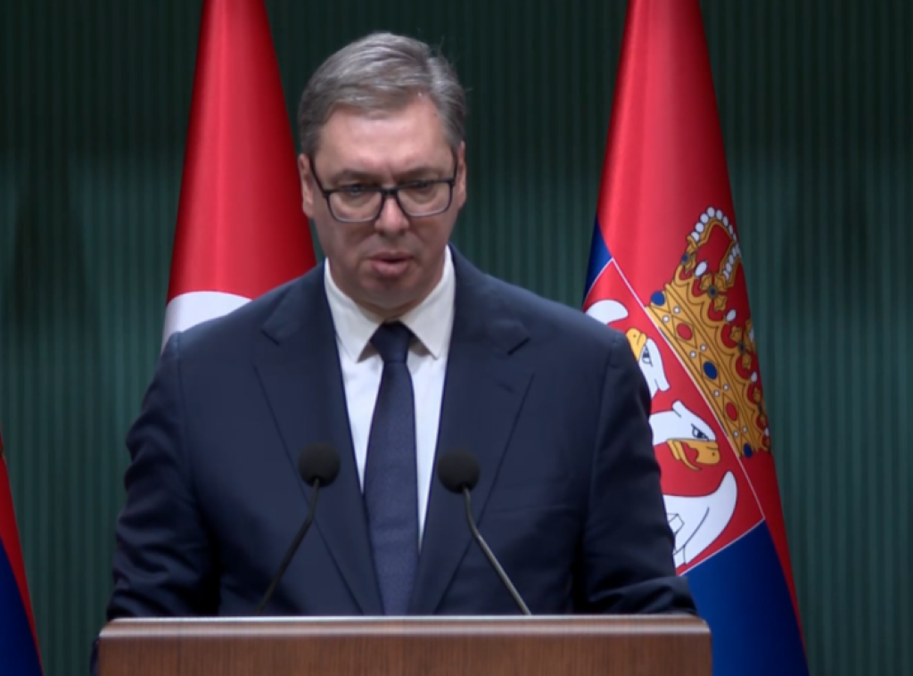 Vucic: Good discussions with Erdogan, goal for trade with Turkey to reach 5 bln euros