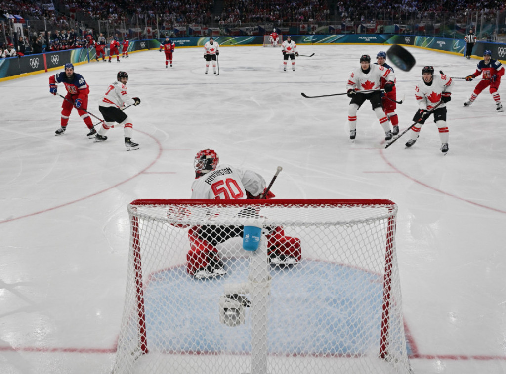 Hokejaši Kanade deklasirali Češku na Olimpijskim igrama