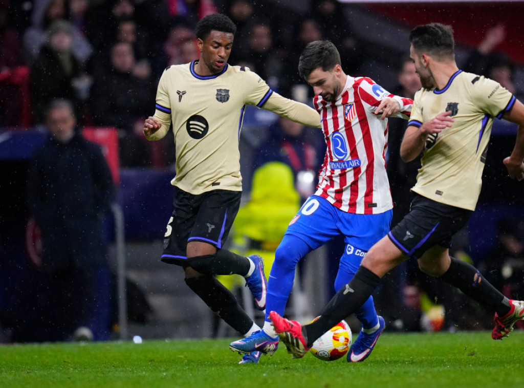 Fudbaleri Atletika deklasirali Barselonu 4:0 u prvom meču polufinala Kupa kralja