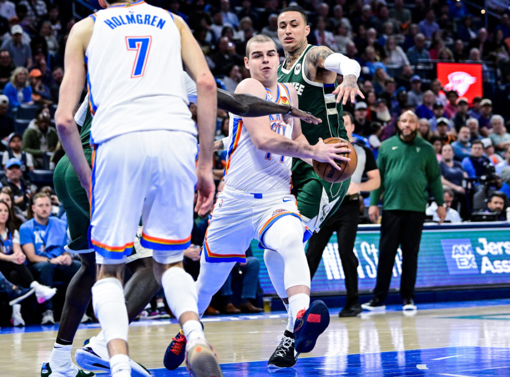 Srpski košarkaš Nikola Topić debitovao za Oklahomu u NBA ligi