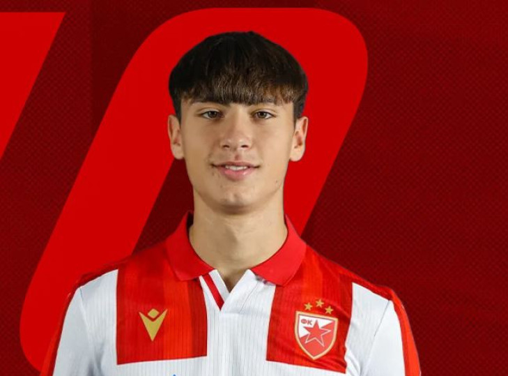 Mladi fudbaler Zvezde Aleksa Damjanović potpisao ugovor sa Bajer Leverkuzenom