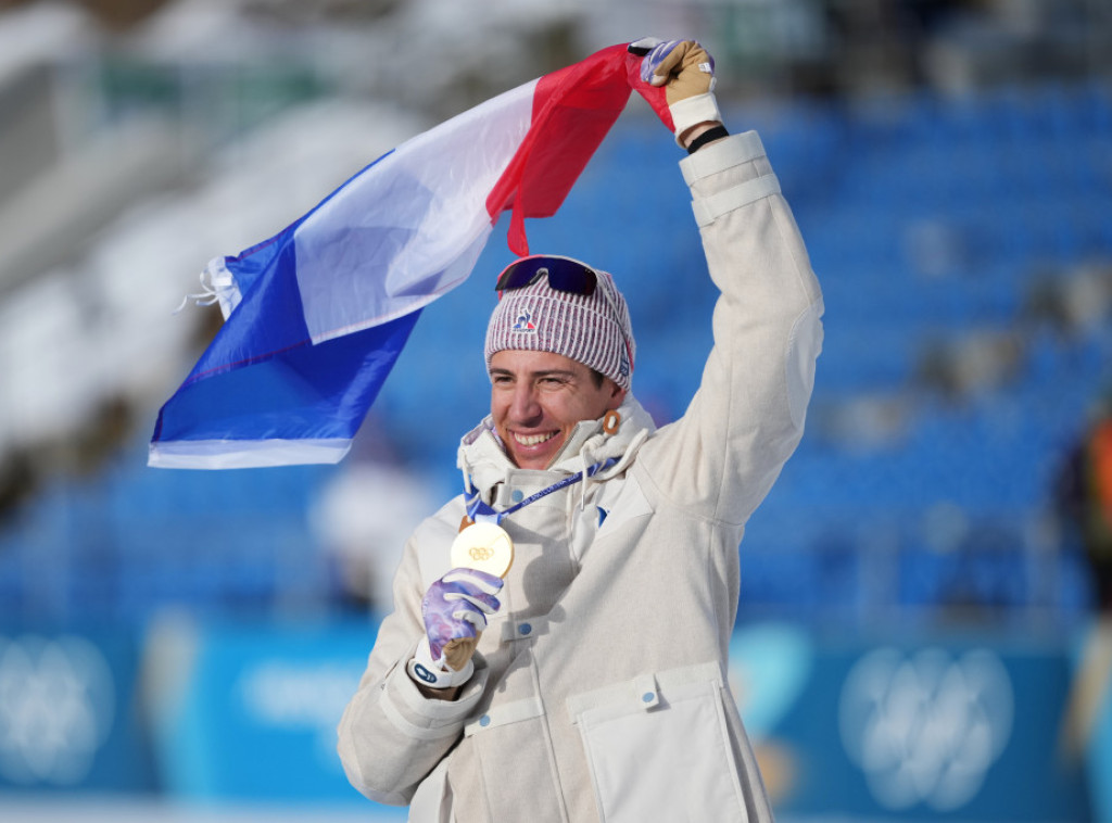 Francuz Kventin Fijon Maje osvojio zlatnu medalju u biatlonu na ZOI