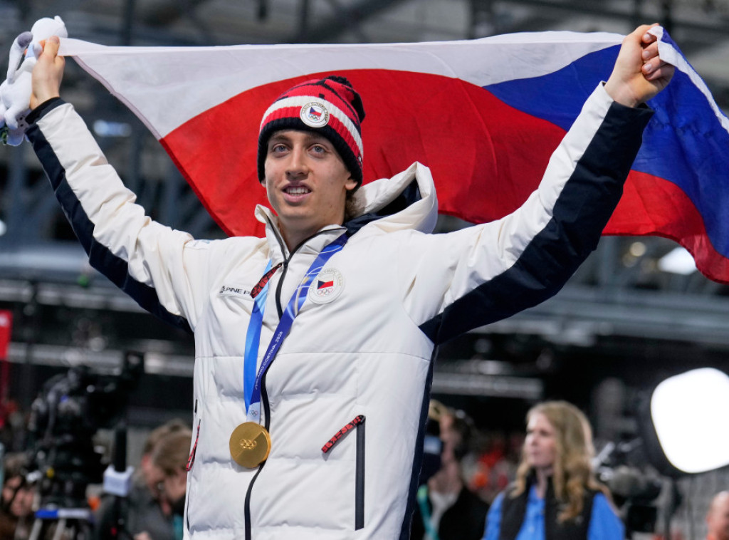 Metodej Jilek osvojio zlatnu medalju u brzom klizanju na 10.000 metara na ZOI