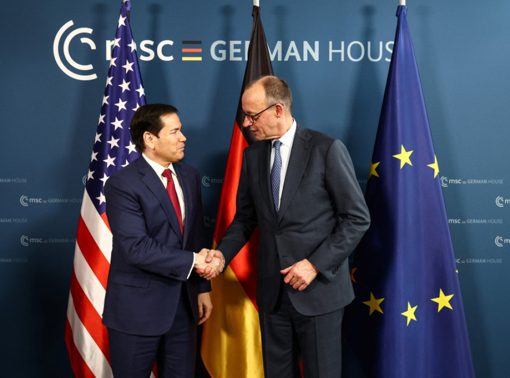 Minhen: Rubio i Merc razgovarali o jačanju partnerstva SAD i Evrope, ratu u Ukrajini