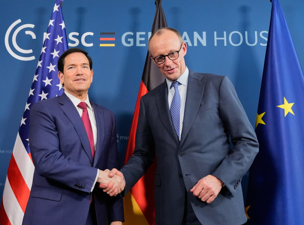 Minhen: Rubio i Merc razgovarali o jačanju partnerstva SAD i Evrope, ratu u Ukrajini