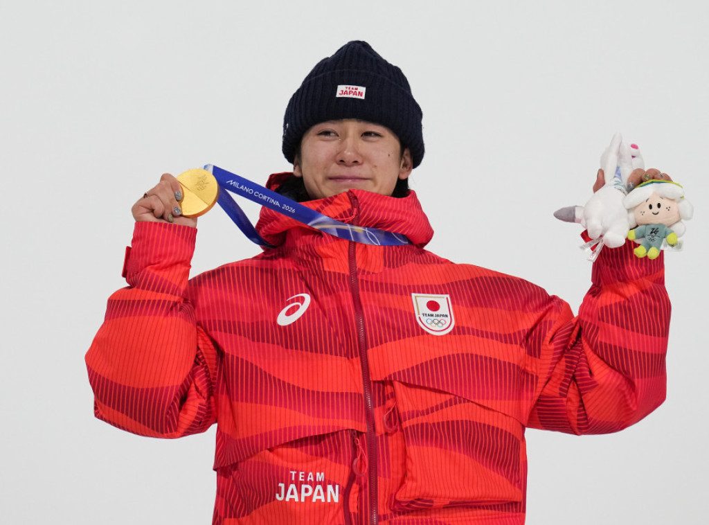 Japanski snouborder Juto Tocuka osvojio zlato u halfpajpu na ZOI u Milanu i Kortini