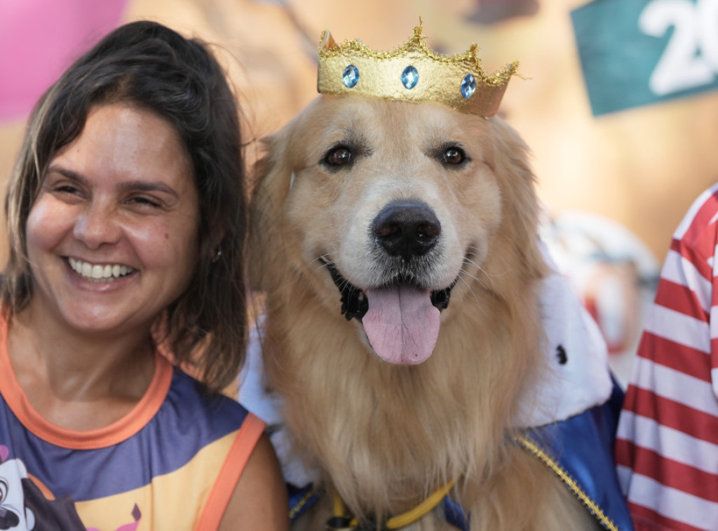 Na karnevalu u Riju održana ulična zabava za pse i njihove vlasnike